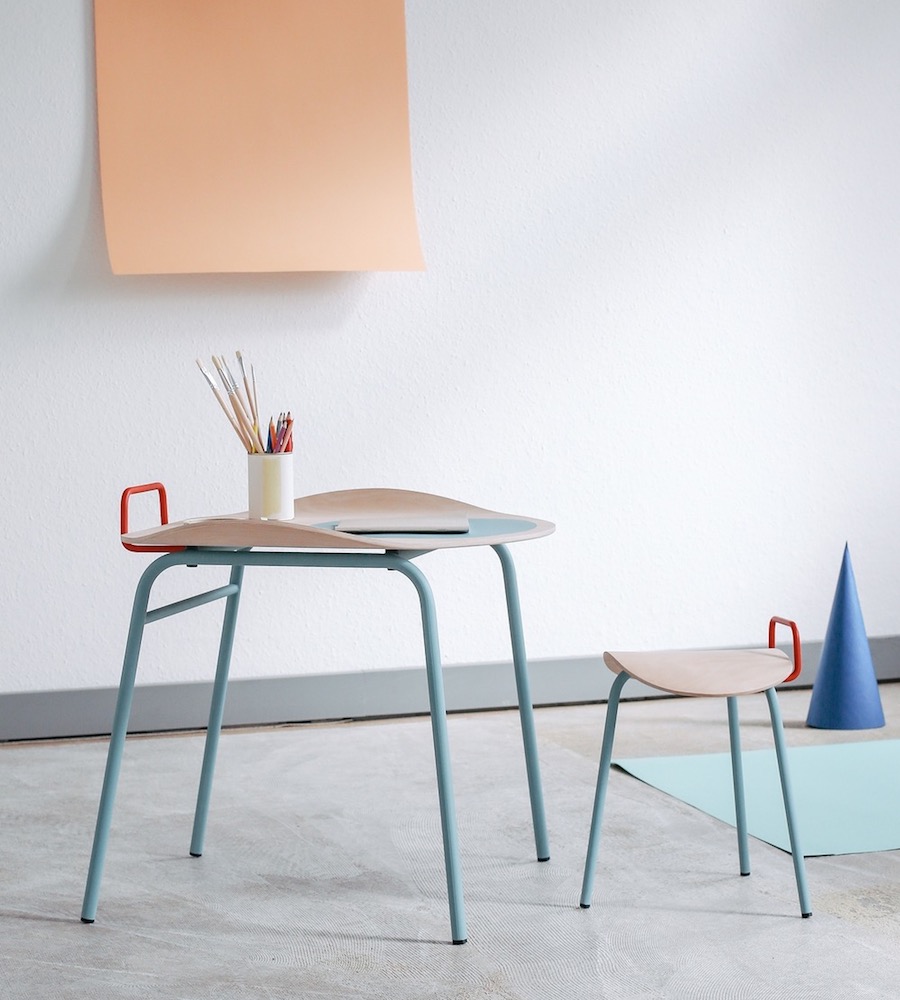 Cléo, de Julian Ribler, es un mobiliario flexible e intuitivo que explora la relación entre las personas y los objetos físicos.