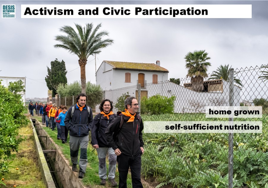 Activism and Civic Participation: Home grown and self-sufficient nutrition, Valencia. DESIS Network